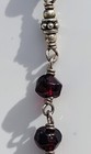 Silpada Dark Red Stone Necklace 925 India Silver