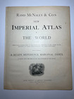 1895 Xl Map Of Palestine Fm 1910 Rand Mcnally Imperial Atlas See Description