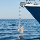 Delta Boat Anchor 22 Lb 10 Kg 316 Stainless Steel  Fixed Boats From 28-42ft 