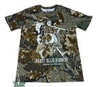 New Pabst Blue Ribbon Beer Camo Mens Vintage Classic T-shirt