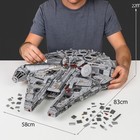 Millennium Falcon Galaxy Starship Building Block Set  No Box