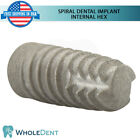 X1 Dental Spiral Int Hex 2 42mm Titanium Sterile Anodized Full Set