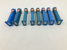 Lot Of 8 Vintage Batman A Pez Dispenser 1985 Dc Comics Blue With Feet