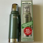 Vintage Usa Made Aladdin Stanley Thermos Green 1 Quart A-944dh New Original Box