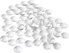 50pcs 25mm  1 Inch  Glass Cabochons Clear Transparent Round Glass Dome Tiles    