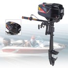 Hangkai 3 5 4 6 6 5 7 Hp Outboard Motor Boat Engine 2 4 Stroke Water Air Cooling
