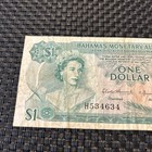 Bahamas- 1 Dollar- 1968