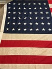 Vintage Bull Dog Bunting 4x6 Ft American Flag Cotton Embroidered Stars Usa