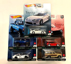Hot Wheels Premium Car Culture Toyota Series Complete Set Supra Pickup Truck Gt