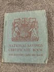 1955 National Savings Certificate Book With 2 Stamps