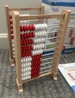 Hand2mind Mini 100-bead Wooden Rekenrek Abacus Set Of 4-open Box New