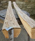 37    Shagbark Hickory Billets  Bow Making Wood  Bow Staves  Hickory Stave
