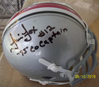 Tim Fox Ohio State Autograph Signed Riddell Mini Replica Helmet Nib 1975 Jsa Coa