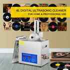 Ultrasonic Cleaner 6l Records 180w Ultrasonic Cleaner W drying Rack For Home New