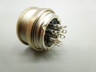 8-pin Din Metal Connector Female  Socket Panel Mount  qty 1 