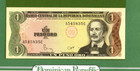 World Banknotes Dominican Unc 1 Peso Oro 1984 P-126a 1 A545835c