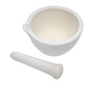 Porcelain Mortar   Pestle Set  9oz  275ml  - Unglazed Grinding Surface - Exce   
