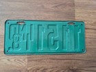 1918 Indiana License Plate