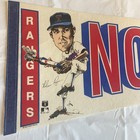 Vtg Nolan Ryan  34 Texas Rangers Mlb Baseball Full Size Pennant