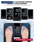 Ablegrid Smart Body Fat Scale  Rechargeable Digital Bathroom Scale For Body Weig