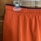 Nike Dri Fit Virginia Tech Hokies Football Team Issued Shorts Mens L Orange
