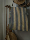 Handmade Cross Stitch Sampler Bag  Primitive Finished Piece