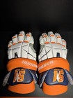 Warrior  Evo Qx Lacrosse Gloves Large Team Issued Team 91 Long Island