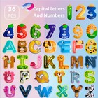 Magnetic Letters And Numbers colorful Abc Animal Alphabet Fridge Magnets educ   