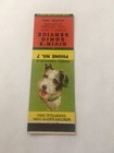 Vintage Matchbook Cover Matchcover Dog Terrier Givin   s Sohio Service Fayette Oh