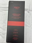 Red Pro Psv02 Cordless Facial Shaver Usb-c Rechargeable Black Titanium Foil