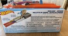New  Hot Wheels Race Carry Case Track Set With 2 Hot Wheels Cars Dual Launcher