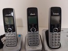 Vtech Three Handset Cordless Phone System Expandable Up To Five Phones