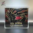 Pokemon Etb Acrylic Display Case For Elite Trainer Box Magnetic 99  Uv Rejection