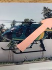Mcdonnell Douglas Md600n Los Angeles County Sheriff Helicopter 8   x 12    Print