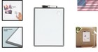 Whiteboard Dry Erase Board 11x14 Gray Frame W  Magnet   Marker