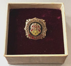 Rare Early Oldsmobile Employee Service Award Pin  Screw-back  10k Gold 2 8 Grams