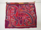 Vintage Fabulous Mola Panama Kuna Applique Embroidery Wall Hanging Item634