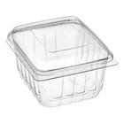 400 case 1 Pint Berry Produce Fruit Basket Molded Container Clamshell Vented Lid