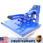 T-shirt Sublimation Machine 16 x20  Semi-auto Clamshell Base Heat Press Transfer