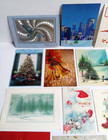 26 Vintage Used Christmas Greeting Cards 1960 s-1970 s Scrapbook Crafts Ephemera