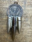Wwi Imperial Russian Trench Art 1908 3 Kopeks Coin Bullet Pendant Eastern Front