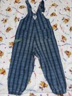 Vintage Sz 3t  90s Oshkosh Vestbak Overalls Green  denim Cowboy  rare  