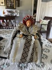 Vintage Peggy Nisbet Queen Elizabeth I 8    Tall With Stand And Hang Tag P600