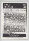 1992 The Sporting News Conlon Collection Walter French  397