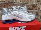Nike Shox R4 Shoes White Deep Royal Blue Silver Hq1988-102 Men s Size 10 New