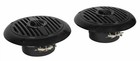 Pair Rockville Ms40b Black 4  200 Watt Marine Boat Speakers Compact And Powerful