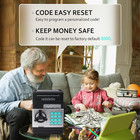 Piggy Bank  Atm Coin Money Saving Box With Password  Kids Safe Money Jar With A