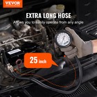 Vevor Compression Tester Kit Petrol Engine Cylinder Gauge Tool Automotive 9 Pcs