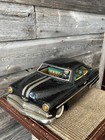 Vintage Tin Friction Toy Car Japan 1950   s Ichiko Toy Car