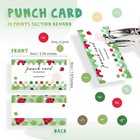 300 Pieces Punch Cards  Incentive Loyalty Reward Card Student Awards Loyalty    
